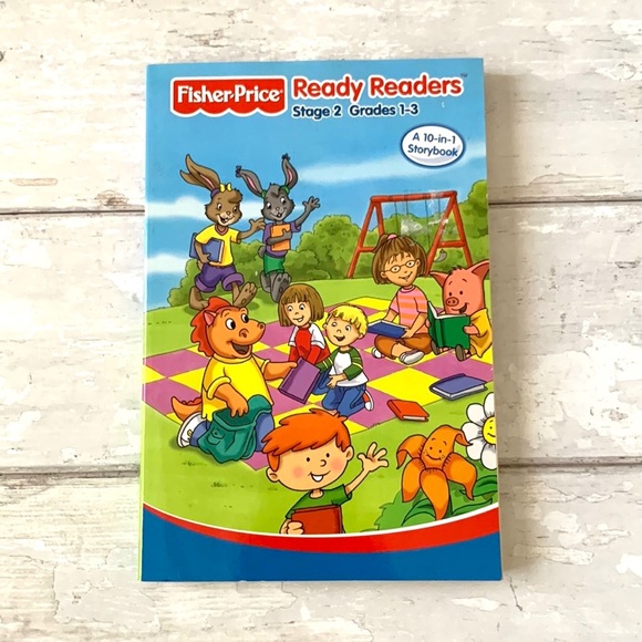 Fisher-Price Other - 10-in-1 Fisher Price Ready Readers Storybook Collection Stage 2 Grades 1-3 NEW